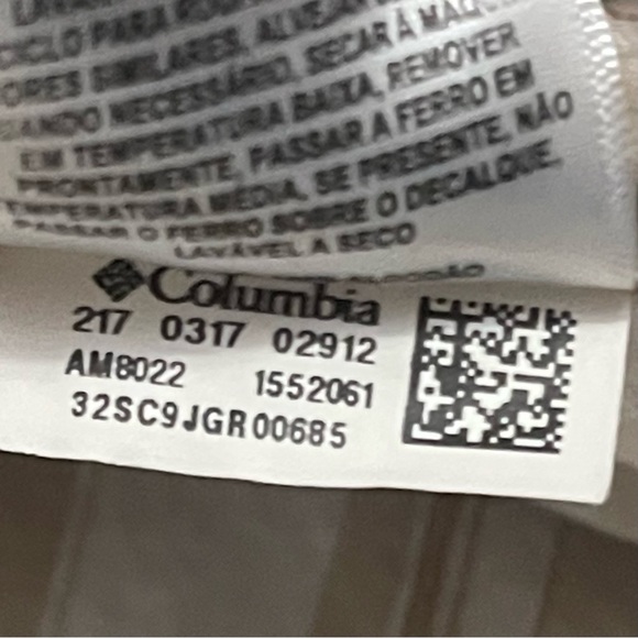 Columbia Men's Tan Plaid Button Down Shirt - Picture 10 of 11